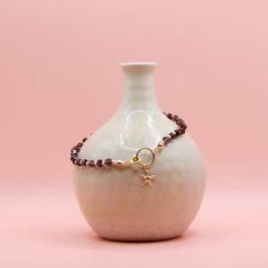 mini knot smokey pink