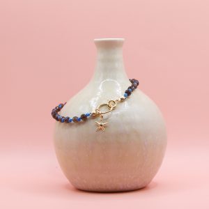mini knot smokey blue